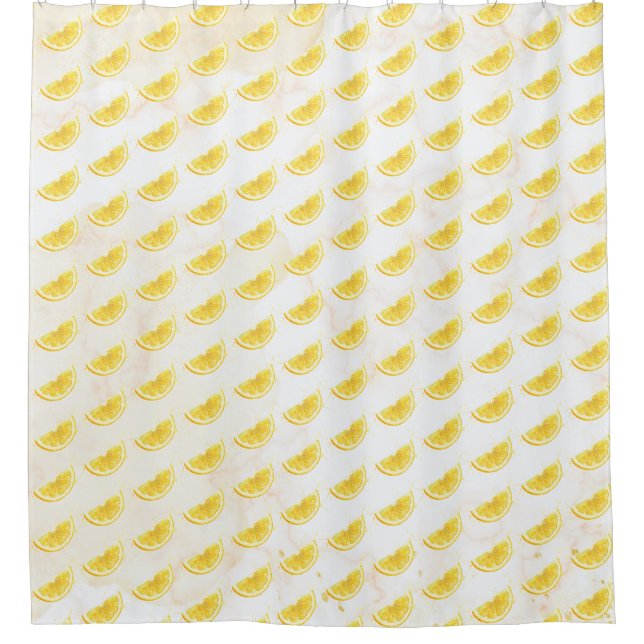 Lemon Shower Curtain (Front)