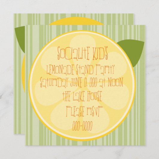 Lemon Slice (Front/Back)