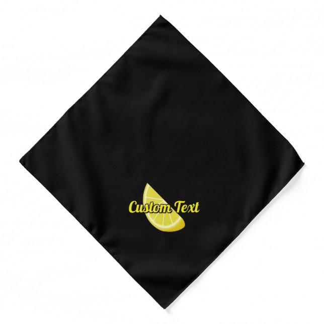 Lemon Slice Bandana (Front)