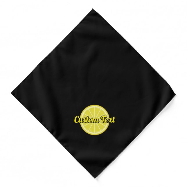 Lemon Slice Bandana (Front)