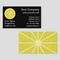 Lemon Slice Business Card