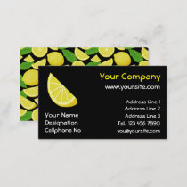 Lemon Slice Business Card
