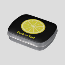 Lemon Slice Candy Tin
