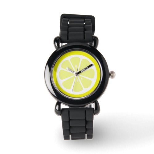 Lemon Slice Citrus Watch