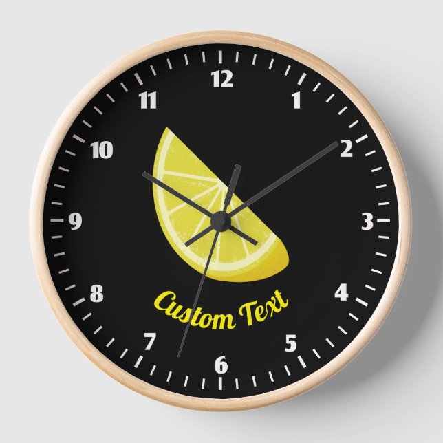 Lemon Slice Clock (Front)