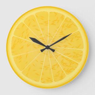 lemon slice clock