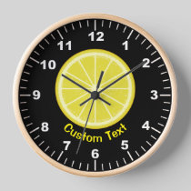 Lemon Slice Clock