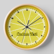 Lemon Slice Clock