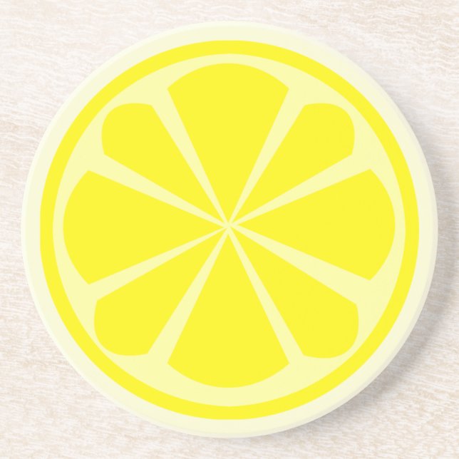 Lemon Slice Coaster (Front)