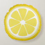 Lemon Slice Food Pillow<br><div class="desc">When life gives you lemons, make lemonade.</div>