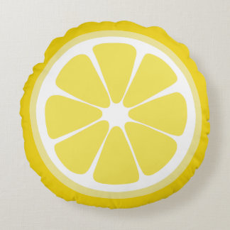 Lemon Slice Food Pillow