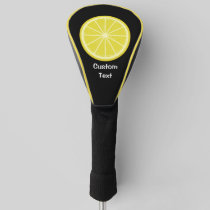 Lemon Slice Golf Head Cover