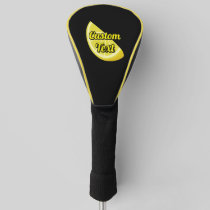 Lemon Slice Golf Head Cover