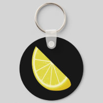 Lemon Slice Keychain
