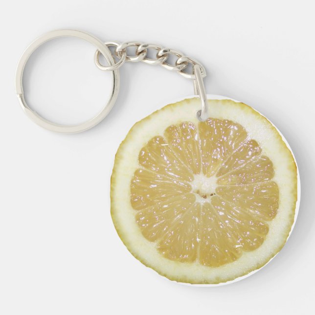 Lemon Slice Keychain (Front)