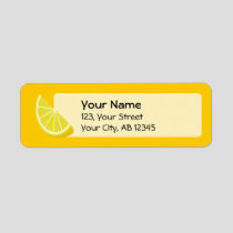 Lemon Slice Label