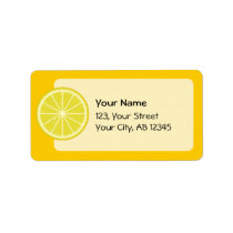 Lemon Slice Label