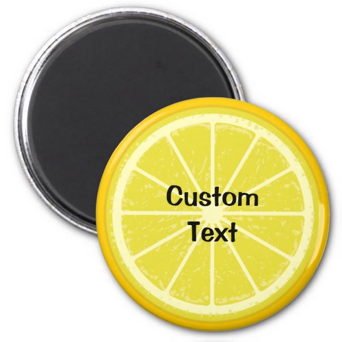 Lemon Slice Magnet