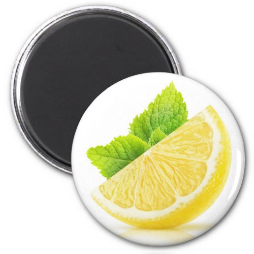 Lemon slice magnet