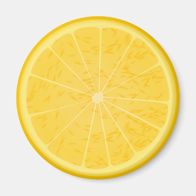 lemon slice magnet (Front)