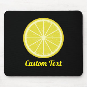 Lemon Slice Mouse Pad