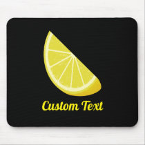 Lemon Slice Mouse Pad