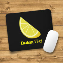 Lemon Slice Mouse Pad