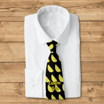 Lemon Slice Neck Tie
