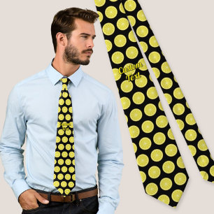 Lemon Slice Neck Tie