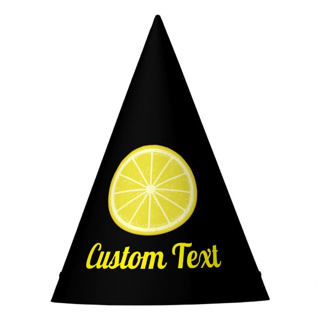 Lemon Slice Party Hat (Front)