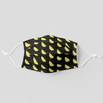 Lemon Slice Pattern Adult Cloth Face Mask