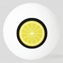Lemon Slice Ping Pong Ball