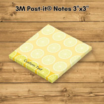Lemon Slice Post-it Notes