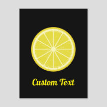 Lemon Slice Postcard