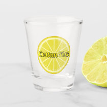 Lemon Slice Shot Glass