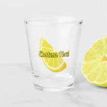 Lemon Slice Shot Glass