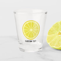Lemon Slice Shot Glass