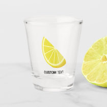 Lemon Slice Shot Glass