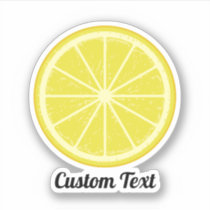 Lemon Slice Sticker