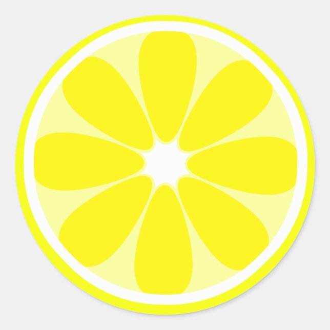 Lemon Slice Sticker (Front)