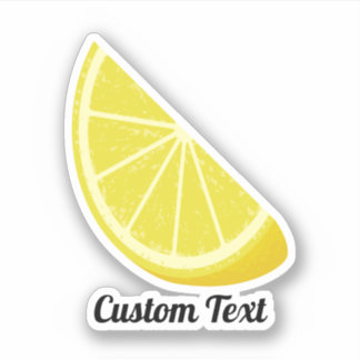 Lemon Slice Sticker