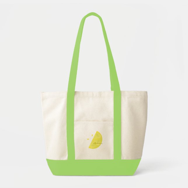 Lemon Slice Tote Bag (Front)