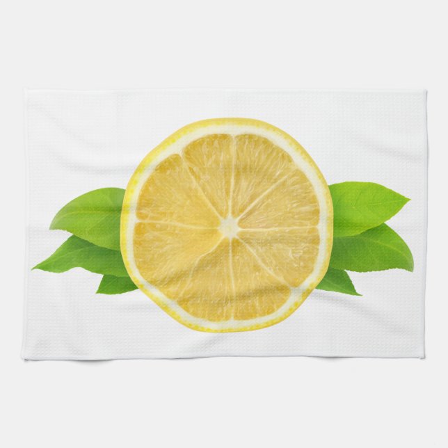 Lemon slice towel (Horizontal)