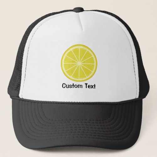 Lemon Slice Trucker Hat