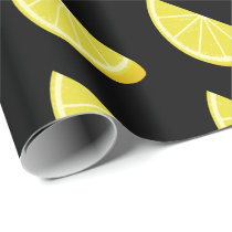 Lemon Slice Wrapping Paper