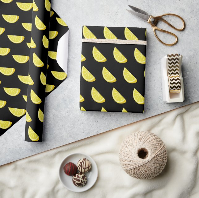 Lemon Slice Wrapping Paper (Crafts)