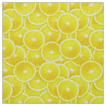 Lemon slices fabric