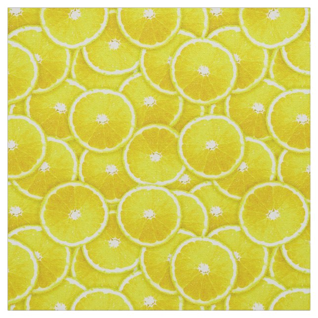 Lemon slices fabric (Swatch)