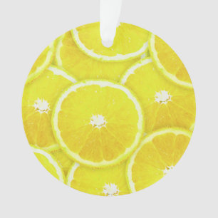 Lemon slices ornament