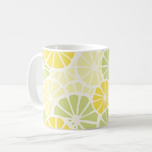 Lemon Slices Pattern Coffee Mug